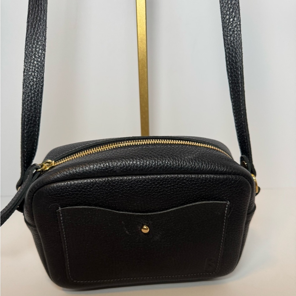 Beckett Simonon Callie Crossbody in beautiful black leather